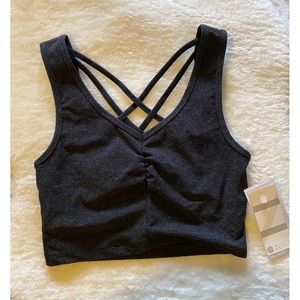 NWT Zella Cross Strap Sports Bra
